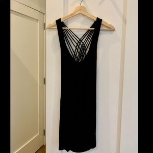 LUSH Urban Outfitters Black Stretchy Dress - Small